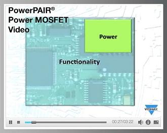 Vishay��ý�wҕ�lչʾSiZ700DT PowerPAIR�pоƬ�����Q����MOSFET��Q����(��ӹ��̌�݋)