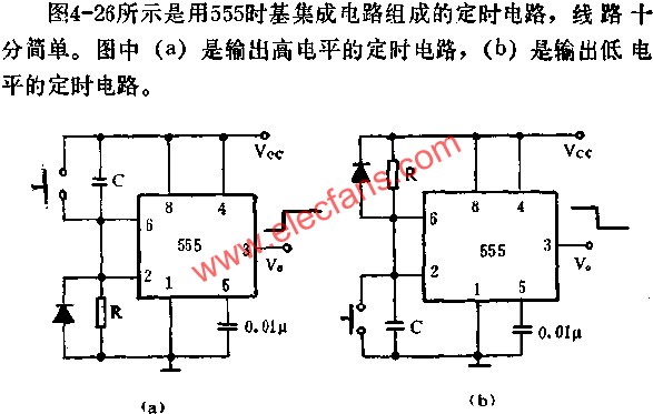 時基集成電路組成定時電路圖 m.sdkjxy.cn