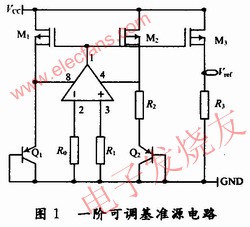 一階可調(diào)帶隙基準(zhǔn)源 m.sdkjxy.cn