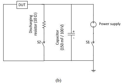 圖2（b）放電電阻電路圖。