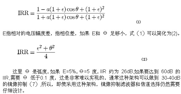 零中頻接收機設(shè)計