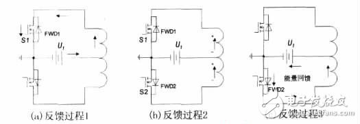 圖3 S1導(dǎo)通、S2關(guān)斷時的等效電路