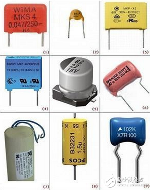 科普：電子入門基礎(chǔ)知識(shí)之各種電容器的識(shí)別