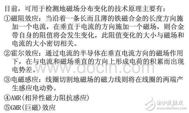 詳解地磁感應(yīng)器原理/應(yīng)用及優(yōu)缺點