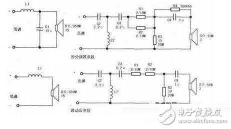 音箱三分頻器電路圖（四款模擬電路設(shè)計原理圖詳解）