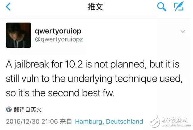 暫無發(fā)布iOS10.2越獄計(jì)劃，不想用iOS10.2的可以等等iOS10.3發(fā)布