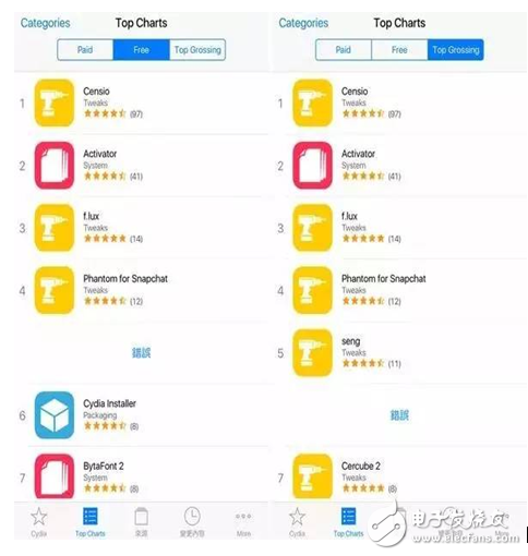 iOS10越獄插件：讓你的Cydia看起來有點像AppStore！