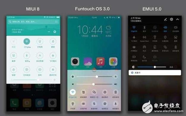 vivo新系統(tǒng)對(duì)比小米MIUI8、華為EMUI5.0， 誰(shuí)才是國(guó)產(chǎn)第一