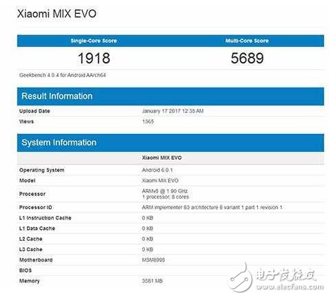 小米6沒了？而是搭載驍龍835的小米MIX EVO？