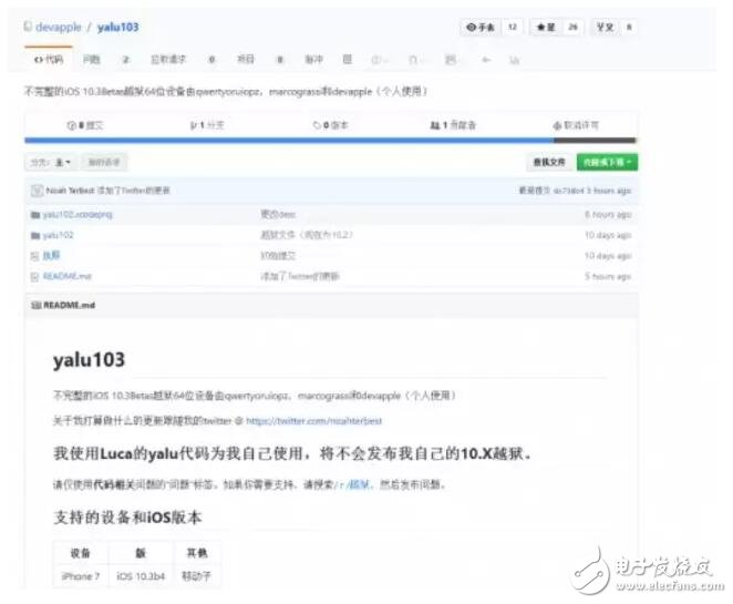 iOS10.3會出越獄？太不靠譜了，不要輕易相信！