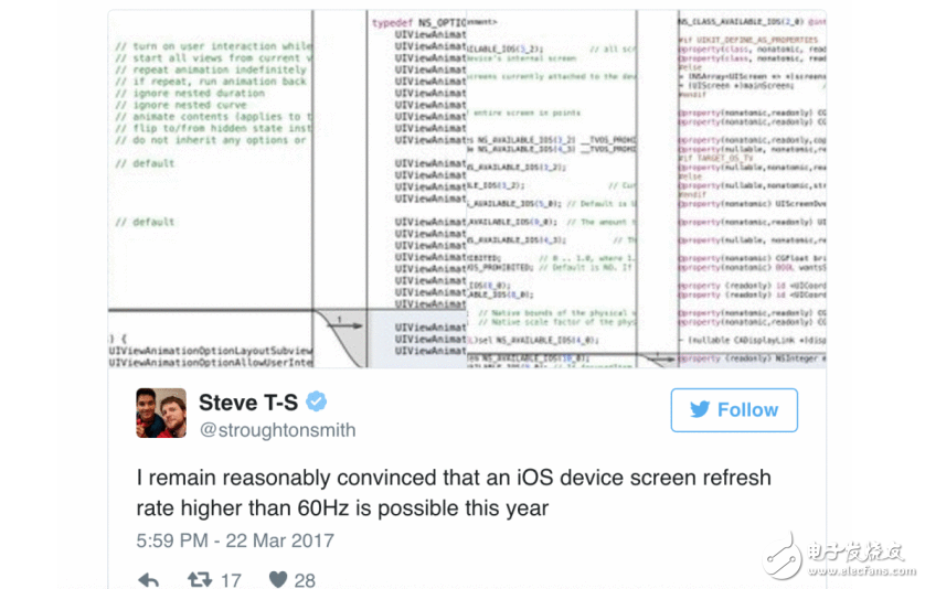 蘋果iOS10.3正式版將支持更快屏幕刷新？測試版系統(tǒng)漏玄機