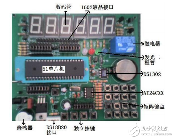 51單片機實驗板的學習與制作