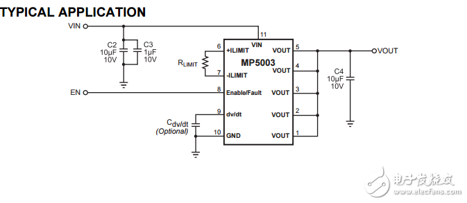 mp5003可編程電流自動(dòng)啟用限位開關(guān)