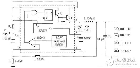 led燈開關(guān)電源電路圖大全（五款模擬電路設(shè)計原理圖詳解）