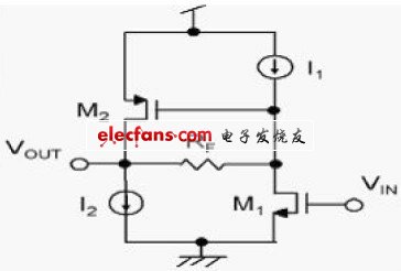 圖4 同相放大器結(jié)構(gòu)