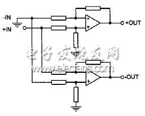 不平衡輸入信號(hào)簡圖