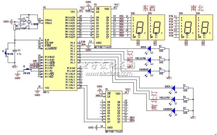 圖4，硬件電路圖