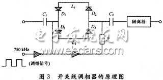 開(kāi)關(guān)線調(diào)相器的電原理圖