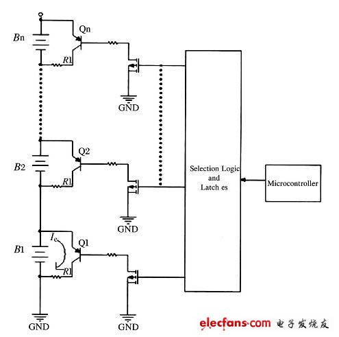 電阻消耗均衡法結(jié)構圖