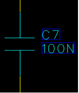 PADS2007 Capacitor