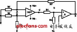 輸入失調(diào)電壓測(cè)試原理圖