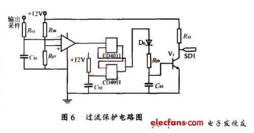 過(guò)流保護(hù)電路