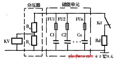 充電電壓測(cè)控與安全釋能電路