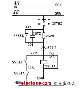 輔接地保護(hù)電路圖