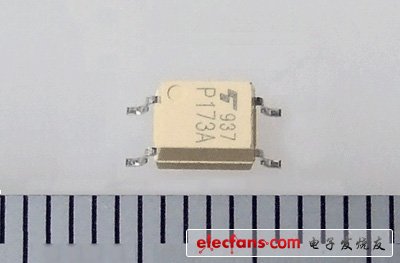 低LED觸發(fā)電流的光控繼電器產品照片:TLP173A.