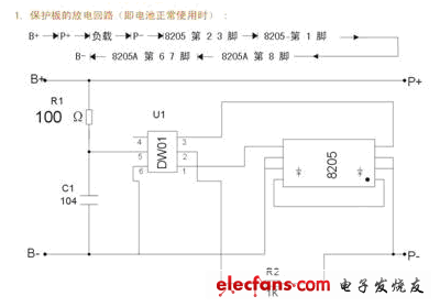 鋰電池保護(hù)板工作原理,過(guò)放過(guò)充短路保護(hù)解析