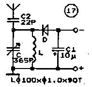30個(gè)“無(wú)電源收音機(jī)”電路-適合剛剛接觸電子技術(shù)的折騰
