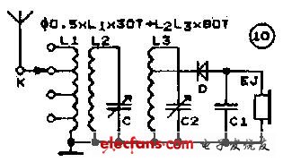 30個(gè)“無(wú)電源收音機(jī)”電路-適合剛剛接觸電子技術(shù)的折騰