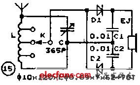 30個(gè)“無(wú)電源收音機(jī)”電路-適合剛剛接觸電子技術(shù)的折騰