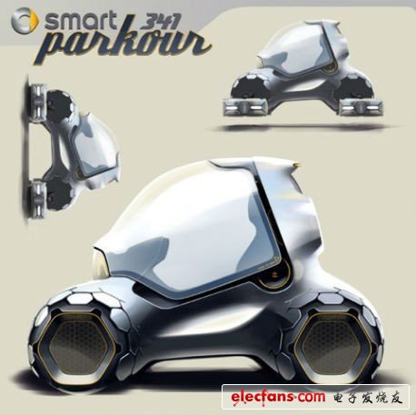 13款未來綠色電動汽車設(shè)計(jì)：Smart全透明