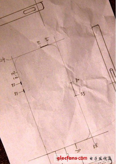 　iPhone 5設(shè)計圖