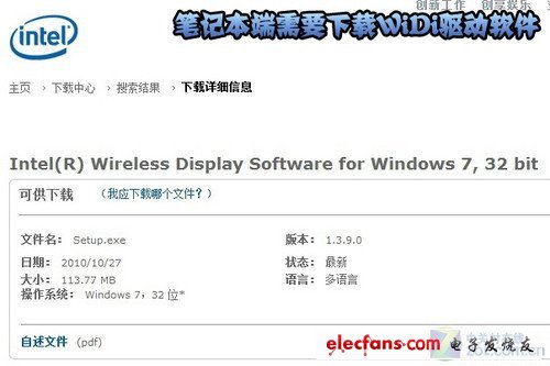 無(wú)線你的無(wú)限 英特爾Widi技術(shù)全揭秘