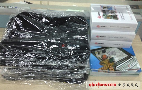 “玩轉(zhuǎn)FPGA 賽靈思（xilinx）FPGA設(shè)計大賽”獲獎獎品展示