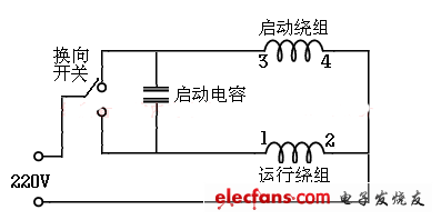 開關控制正反轉(zhuǎn)接線