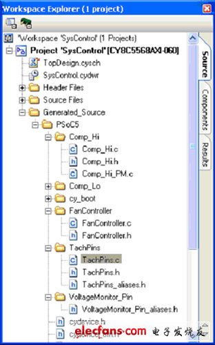 圖2:PSoC Creator的“IDE 導(dǎo)出”GUI.本對話框用來創(chuàng)建和更新用于應(yīng)用開發(fā)的Keil μVision項目