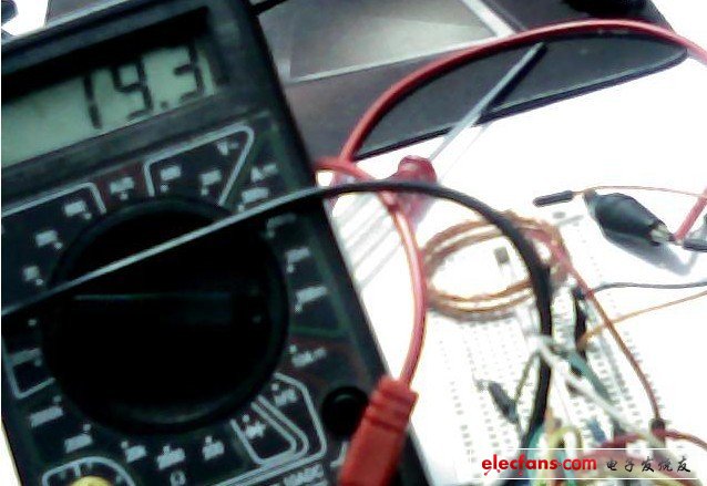 接收的電流（為了保護(hù)三極管，所以說電流在20毫安左右）