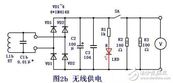 實(shí)際上任何一個(gè)具有接收線圈的裝置都可成為接收電路