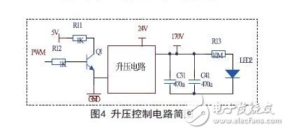 升壓控制電路簡圖