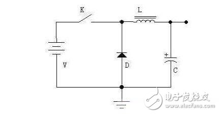 在開關閉合期間，電感存儲能量；在開關斷開期間，電感釋放能量
