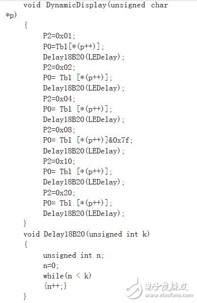 動態(tài)顯示子函數(shù)封裝的通用模塊代碼