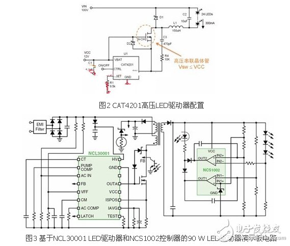 驅(qū)動(dòng)器配置及演示板電路