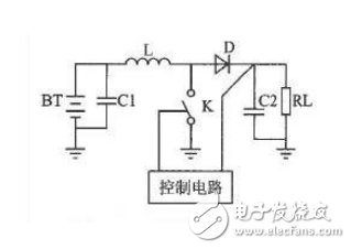 升壓型DC/DC轉換器的電路結構