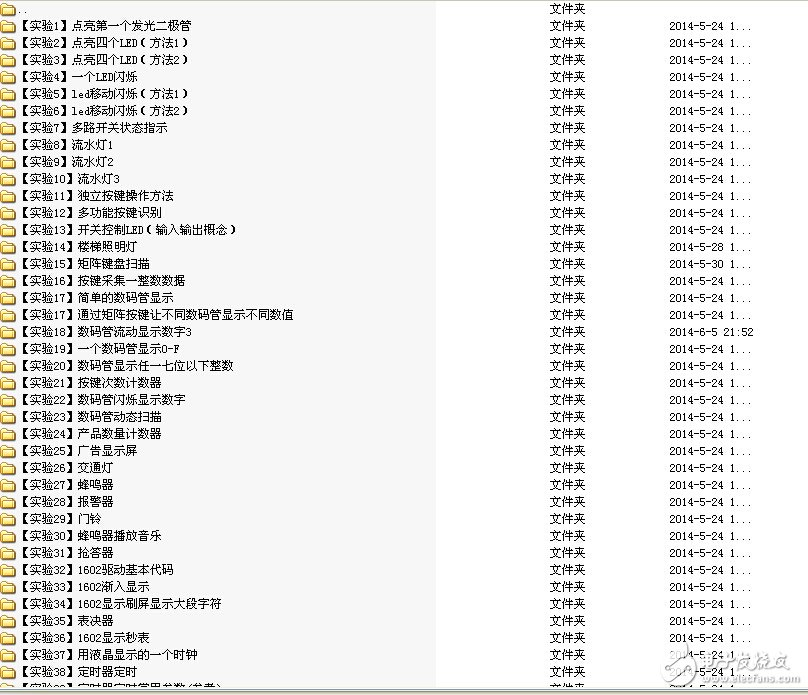 51單片機超經(jīng)典實驗例程115例