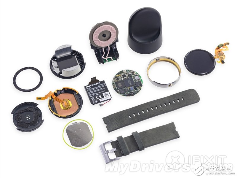 Moto 360暴力拆解：足以秒殺Apple Watch的智能手表？