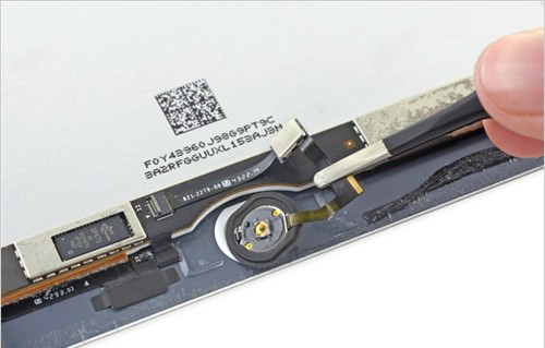 iPad Air2拆機(jī)圖文詳解，2GB內(nèi)存和NFC模組