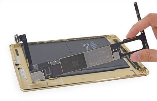iPad Air2拆機(jī)圖文詳解，2GB內(nèi)存和NFC模組